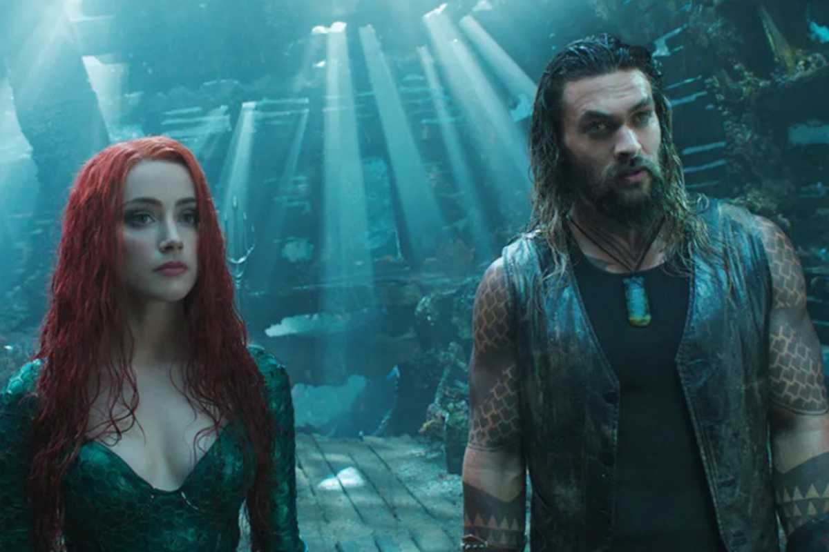 Amber Heard, Jason Momoa em Aquaman