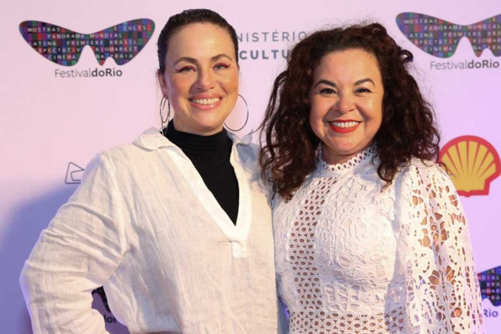 Karine Teles e Suzy Lopes no "Festival do Rio"