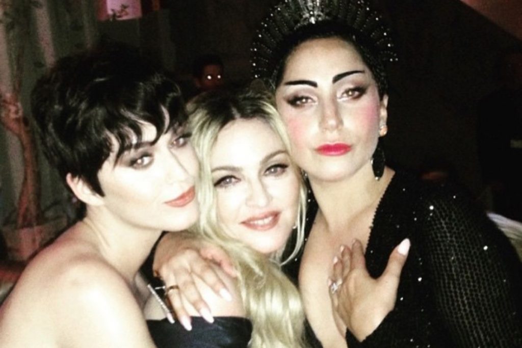Katy, Madonna e Gaga