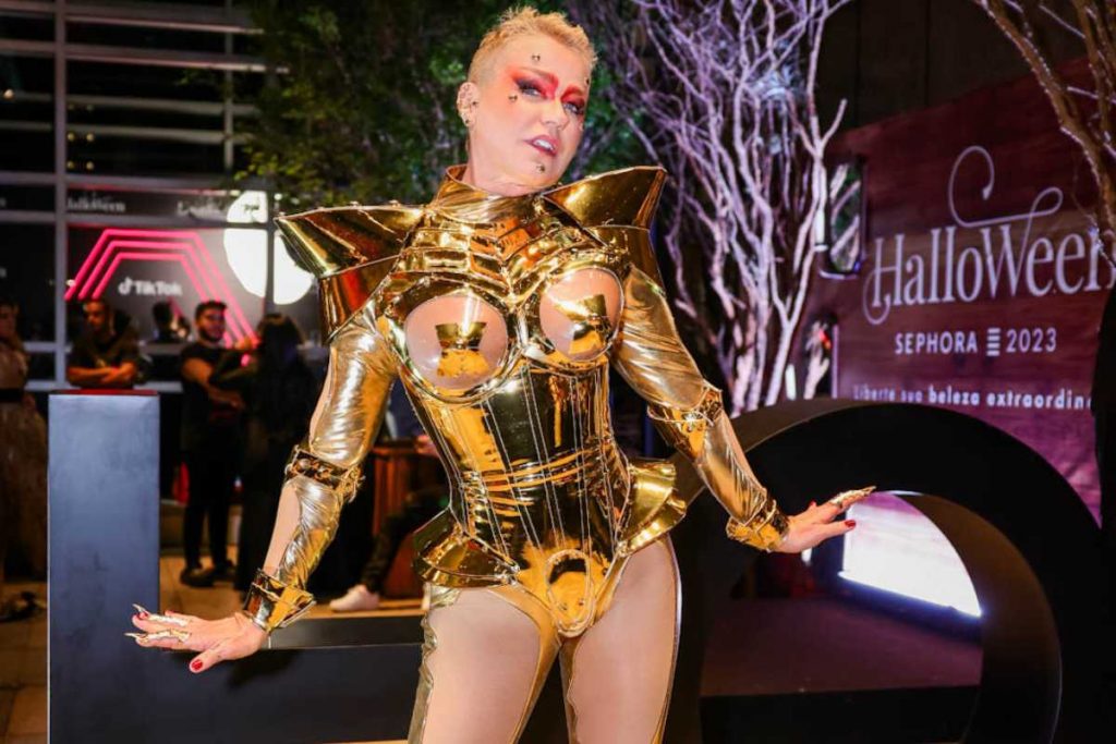 Xuxa Meneghel no Baile de Halloween da Sephora