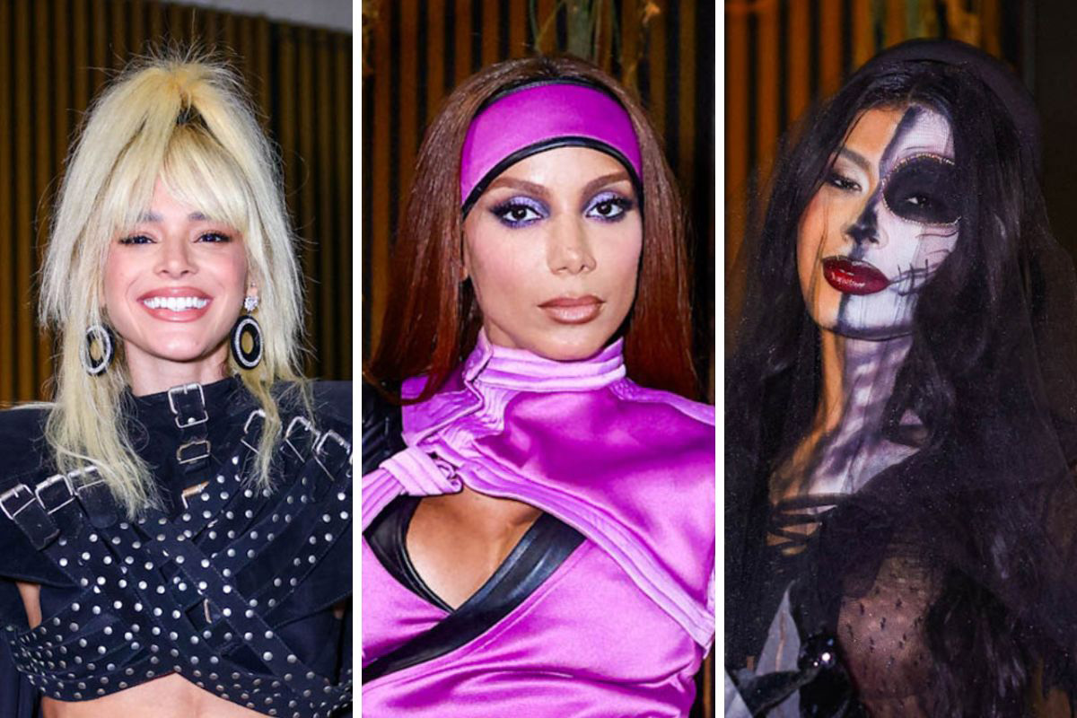 Bruna Marquezine, Anitta e Pocah arrasam em fantasia de Halloween