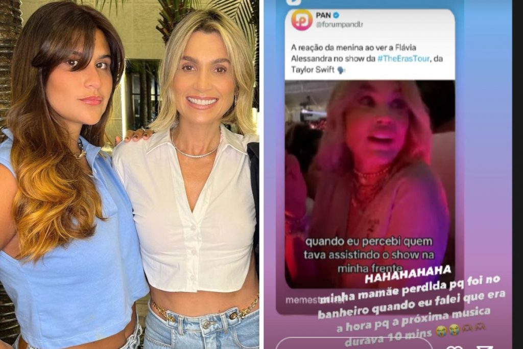 Giulia Costa fala o que rolou por trás de viral de Flávia Alessandra (Reprodução/Instagram)