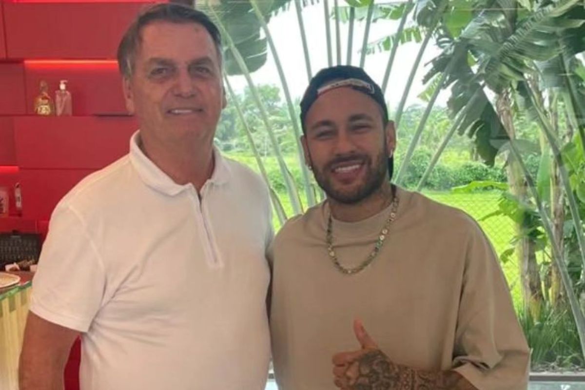Jair Bolsonaro e Neymar
