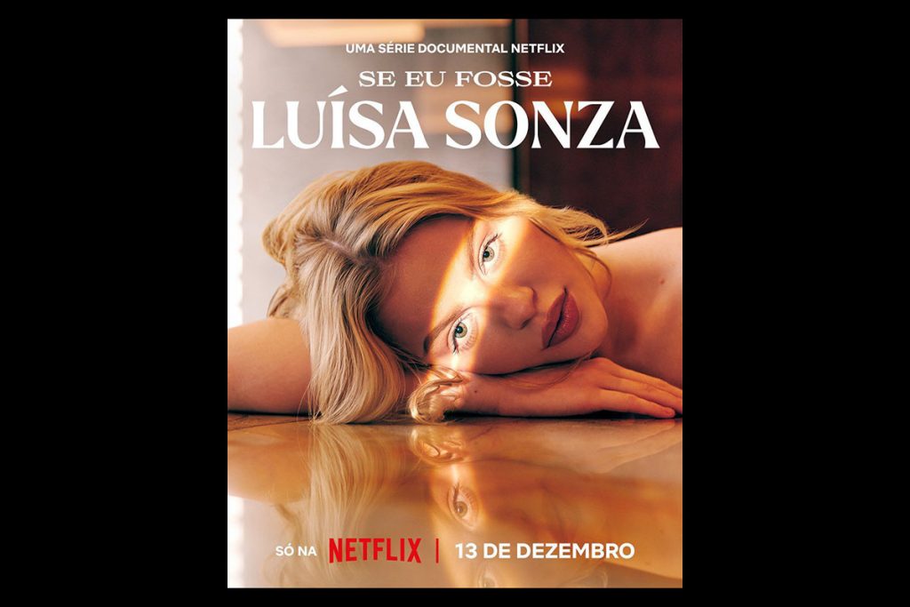 Pôster oficial da série documental sobre Luísa Sonza