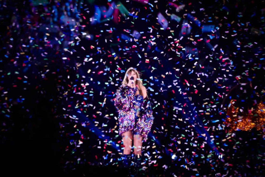 Taylor Swift em primeiro show de São Paulo