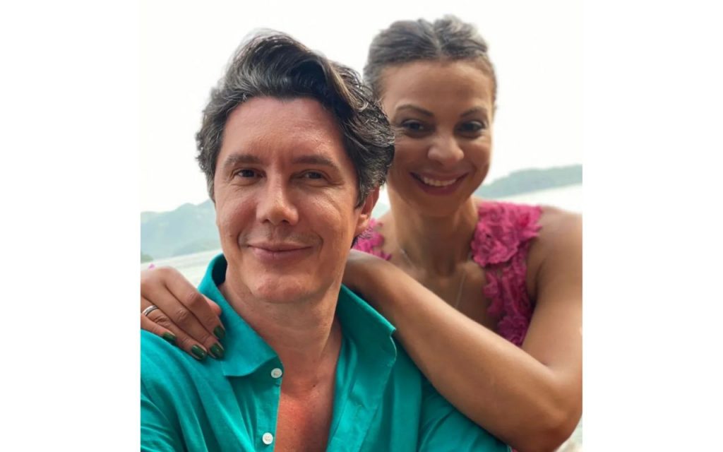 Walewska Oliveira e seu marido Ricardo