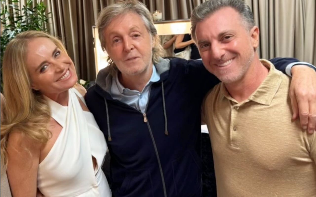 Angélica e Luciano Huck Marcam Presença no Show de Paul McCartney
