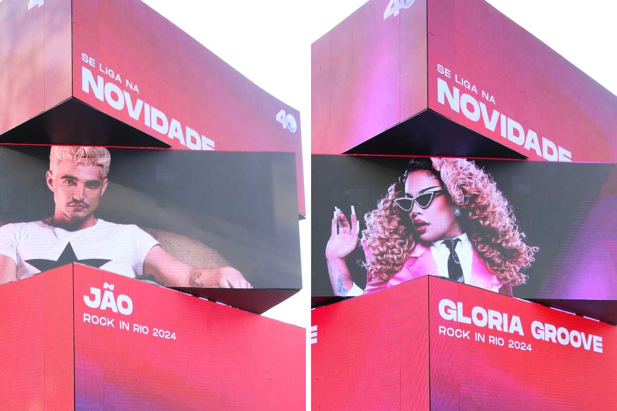 Jão e Gloria Groove anunciado no Rock in Rio 2024