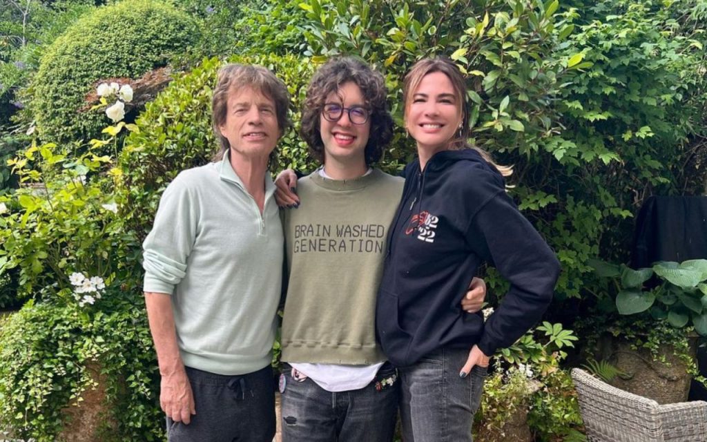 Mick Jagger, Luciana Gimenez e Lucas