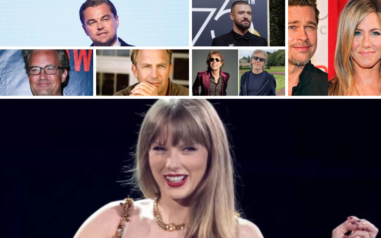 Vidente dos famosos prevê fim do namoro de Taylor Swift e reconciliação de Brad Pitt e Jennifer Aniston