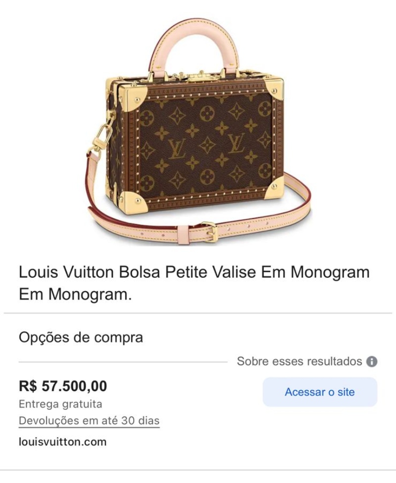 Valise da grife Louis Vuitton
