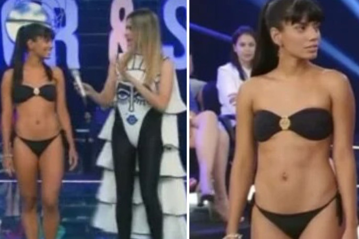 BBB 24 - Fernanda de biquíni preto, no programa 'Amor e Sexo', com Fernanda Lima