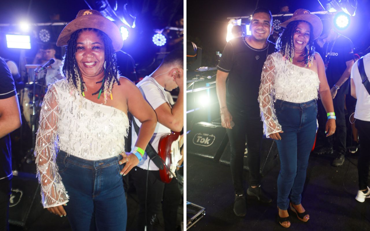 Salvador: Mãe de Davi curte carnaval no trio, ao lado dos famosos