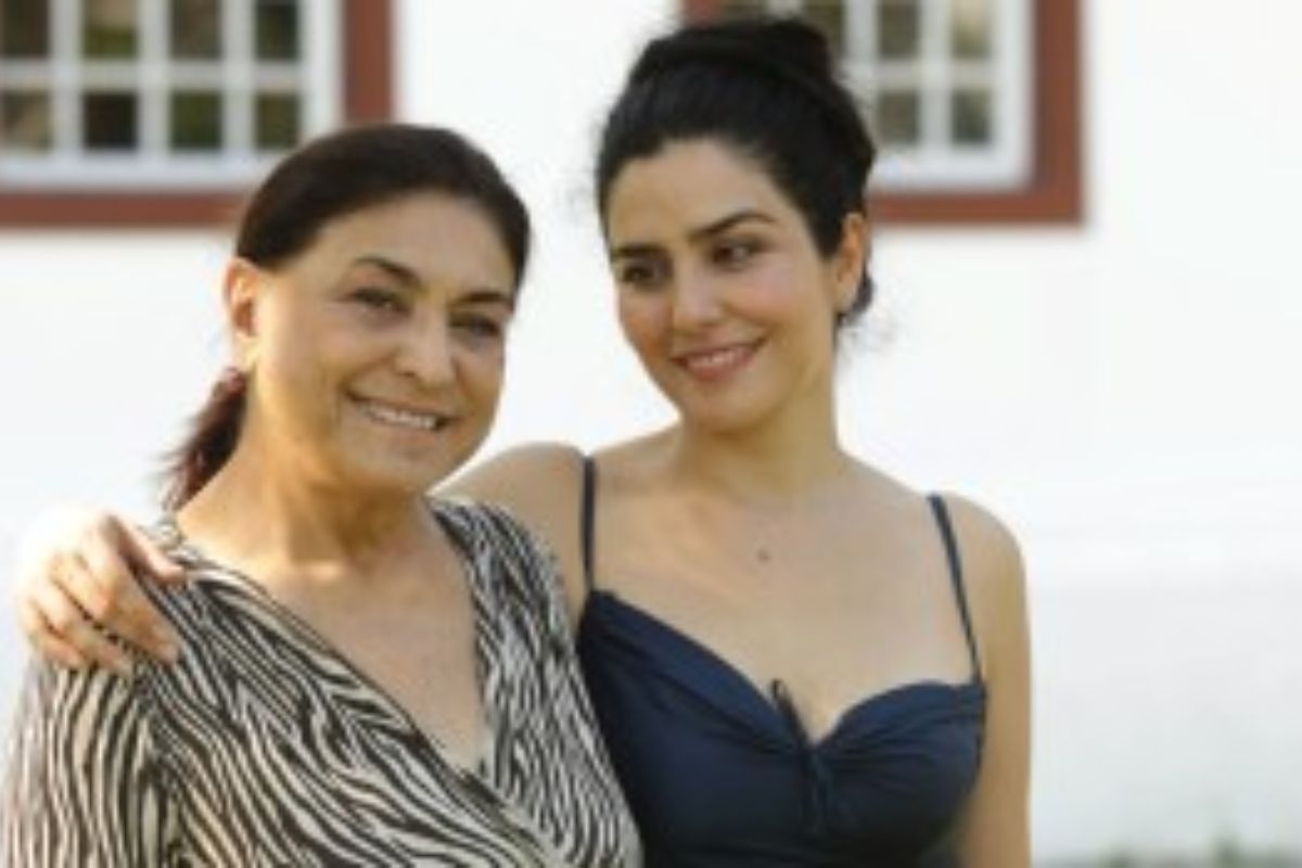 Leticia Sabatella e sua mãe