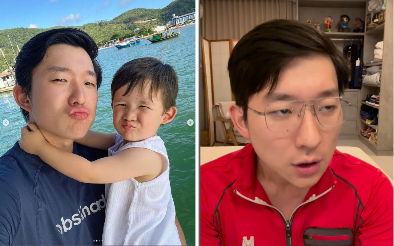 Pyong Lee se manifesta após fazer 'trend do palavrão' com o filho